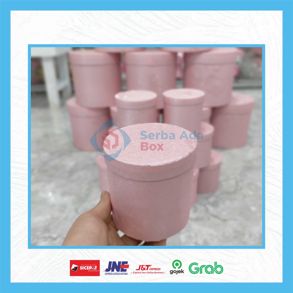 

Bloom Box / KOTAK BUNGA / KOTAK BULAT 10 x 12 CM || 12x10 CM || 15 x 15 CM || 20X15 CM