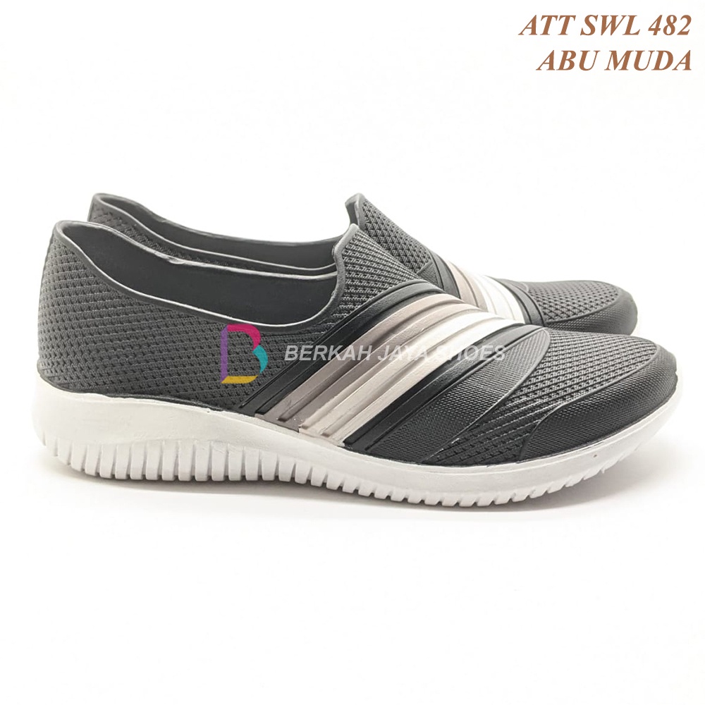 Sepatu Karet Wanita - Sepatu Karet ATT SWL 482 - Sepatu Wanita Karet Slip On Anti Air