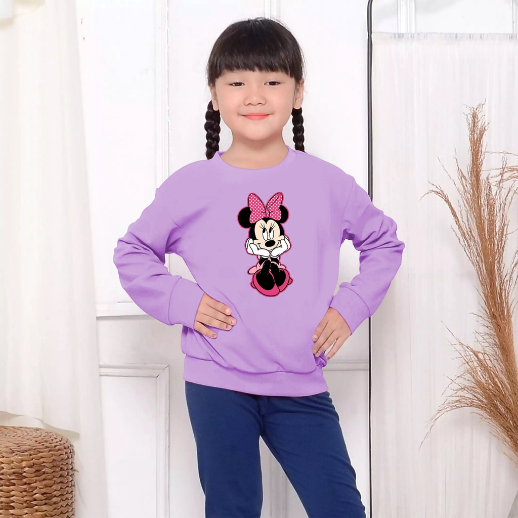Kaos Minnie Anak Perempuan / kaos atasan anak perempuan / kaos atasan anak / baju kaos atasan anak p