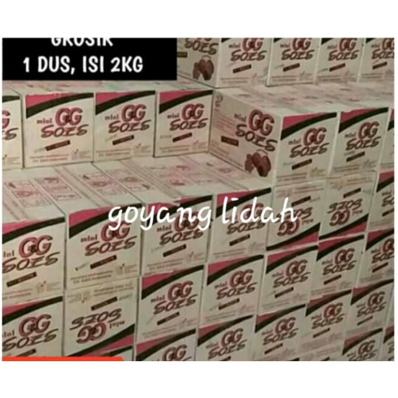 

soes coklat merk gg 1dus/2kg