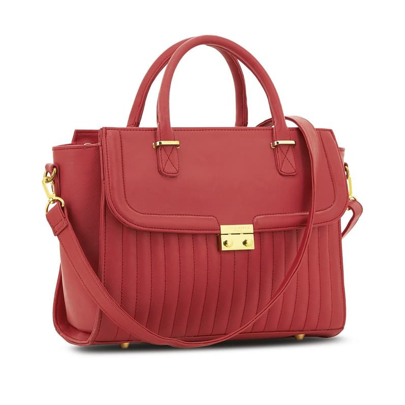 TAS SELEMPANG WANITA SOPHIE MARTIN URSULA T3753R1 MERAH PESTA KULIT  A