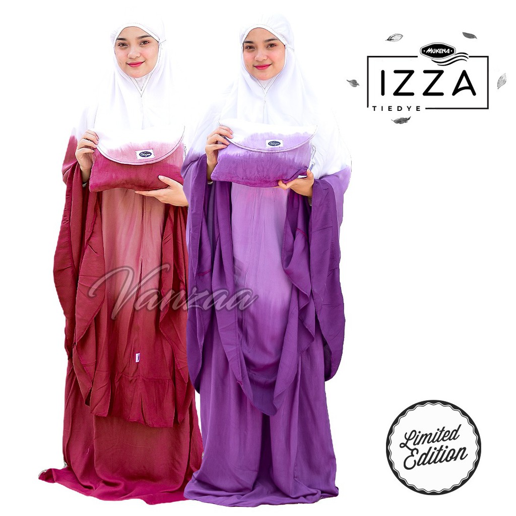 Mukena Bali Gradasi Premium Original Adem Murah Limited © Vanzaa 2021