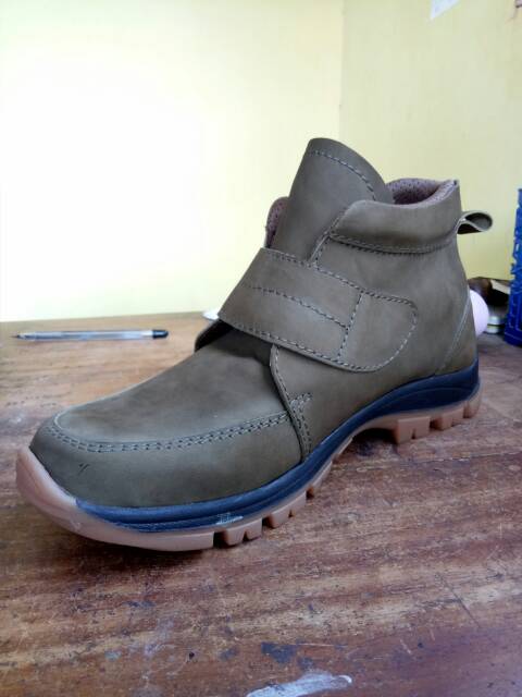 Mandiens RANGERS Sepatu Boots Kulit Asli Original MEDALI Export Quality