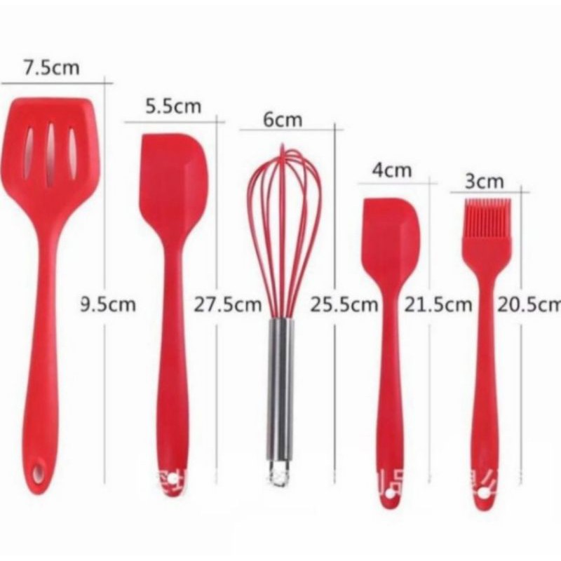 Set Spatula / Baking Tools / Baking Props Han River 5in1