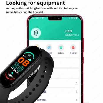 Smartwatch M6 Jam Tangan Pintar Sport Fitness Bracelet Tracker Android iOS