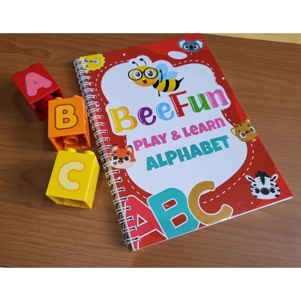 

Beefun Buku Edukasi Play & Learn Alphabet series - Wipe Clean - Activity Book
