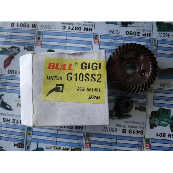 BULL Gear Gigi Nanas Mesin Gerinda Grinda hitachi G10SS2