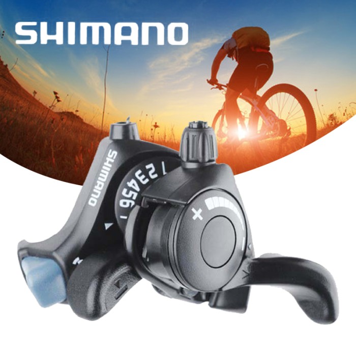 SHIMANO TOURNEY SL-TX30 SHIFTER 7 SPEED / OPERAN GIGI SEPEDA SEPASANG
