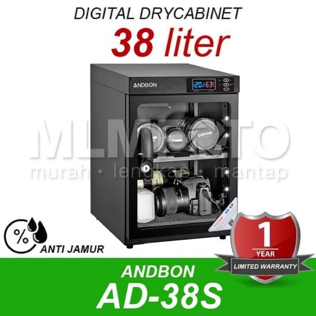 Dry box Dry cabinet Andbon AD 38 S