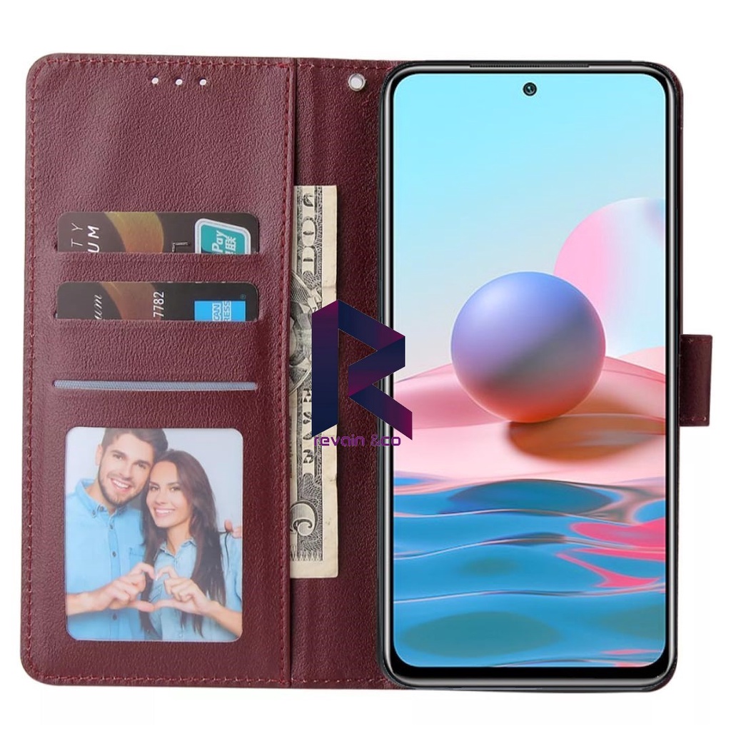 NEW INFINIX HOT 11S NFC CASE FLIP WALLET LEATHER KULIT PREMIUM SARUNG BUKA TUTUP FLIP CASE INFINIX HOT 11S NFC