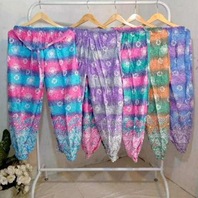CELANA ALADIN/JOGER BATIK SOFT JOGJA
