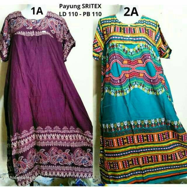 Daster payung bahan sritex