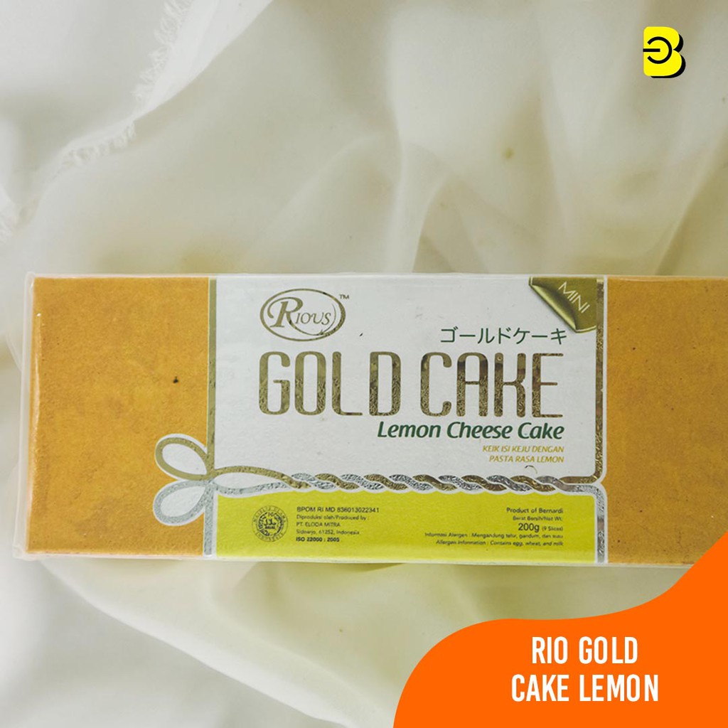 

RIO GOLD CAKE JAPANESE LEMON CHEESECAKE MINI | RIOUS GOLD CAKE LEMON CHEESECAKE BELIDIKITA BANDUNG