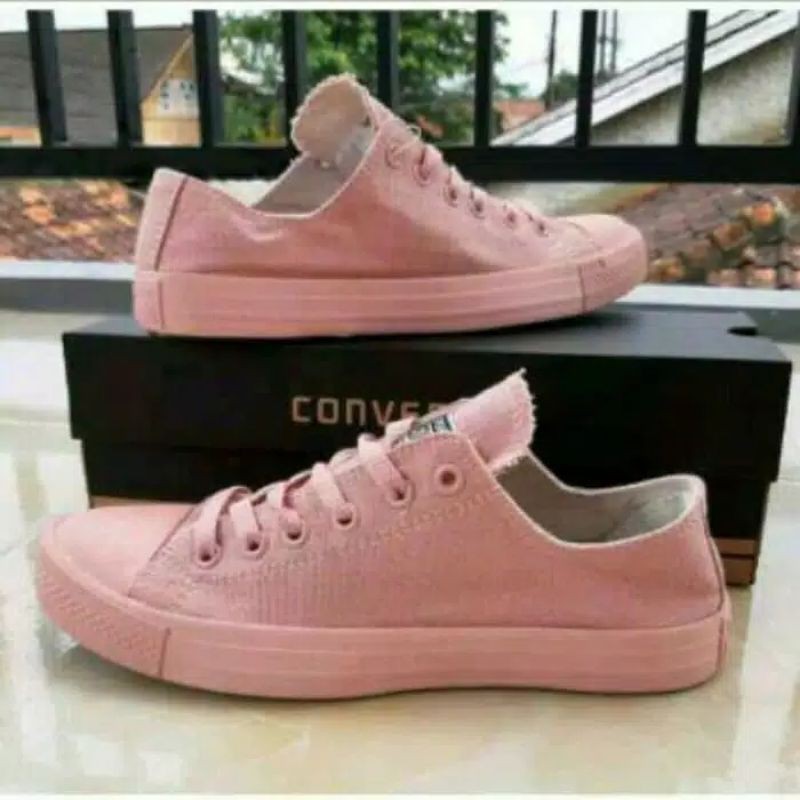 SEPATU CONVERSE CT Clasik Full Peach