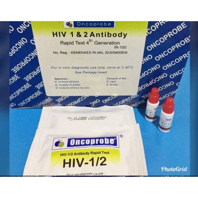 HIV Card Oncoprobe isi 50 Test
