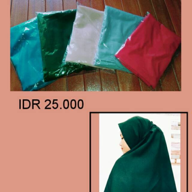 Jilbab instan tali belakang by AZARA