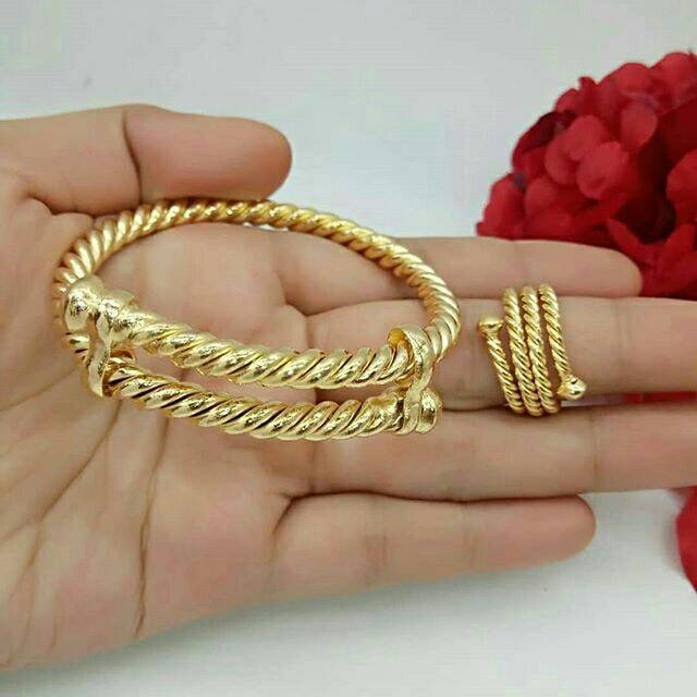 Duplikat emas london,gelang dan cincin