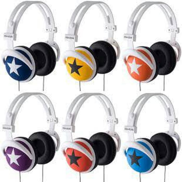 Headset Mixstyle Handsfree Headphone Mix Style Earphone - Warna Acak