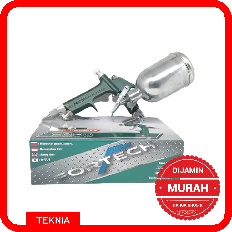 Spray gun Spraygun Fortech Tabung Atas K3 Semprotan Cat