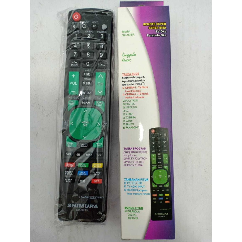 Shimura Remote TV Serba Guna