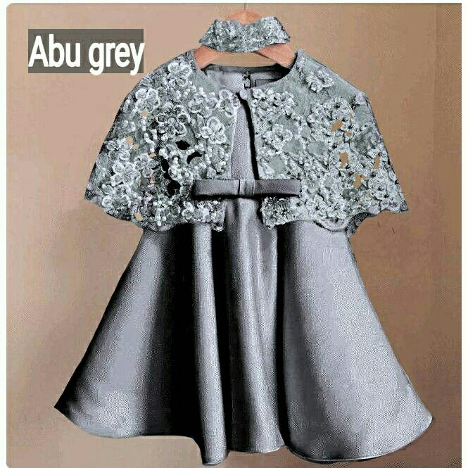 FWG - DRES KELLY POLOS / DRESS ANAK PEREMPUAN / DRESS ANAK / BAJU ANAK PESTA / DRESS