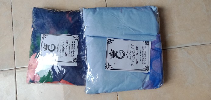 Sprei Rumbai ( Rempel ) 180x200 Homemade Motif Bunga