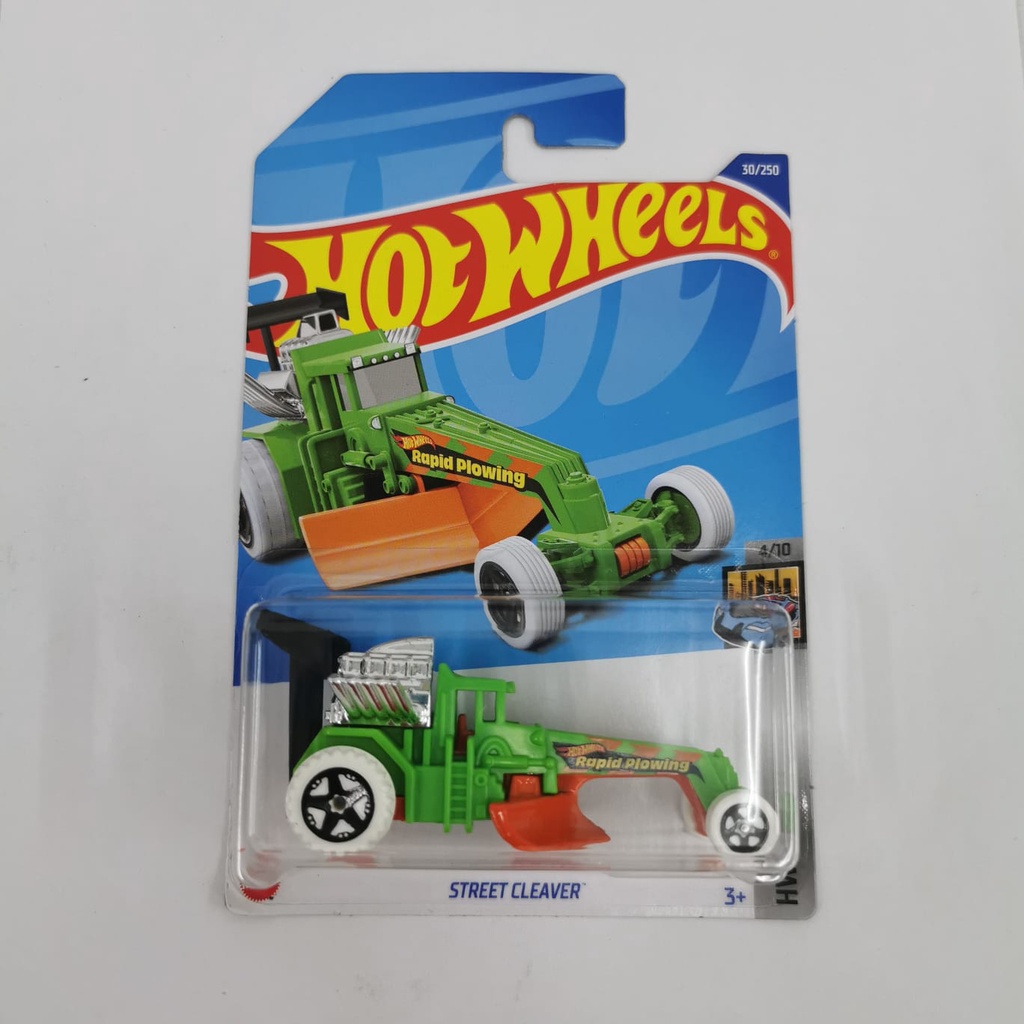 Diecast Hot Wheels B22 STREET CLEAVER Hijau HW Hotwheels Mobil Mainan Anak