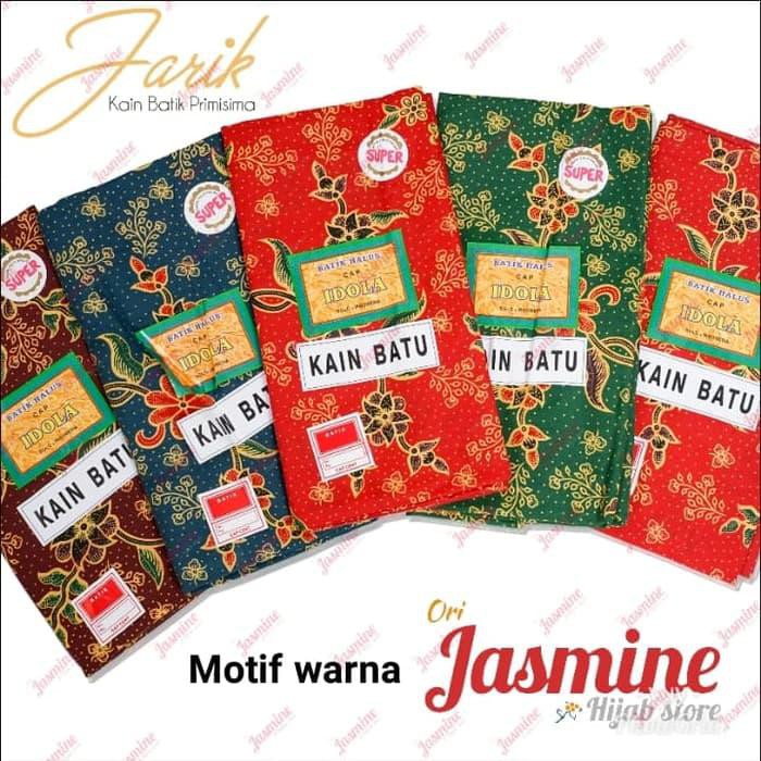 Sangat Murah Kain Batu Idola | Kain Jarik Batu Idola Super Batu Batik Halus - Motif Warna