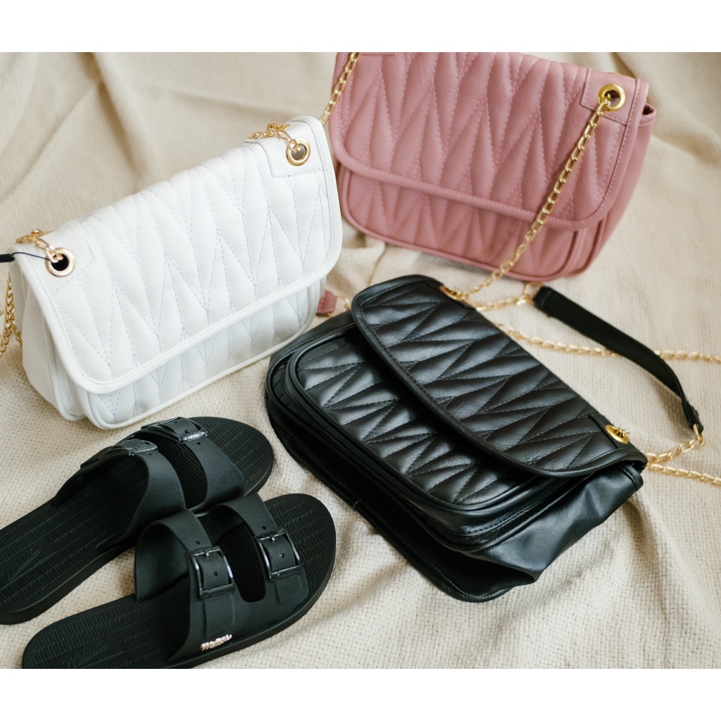 IGOTCHA Shoulder Bag - Fransisca Tas Tote Bordir Rantai [B-3]