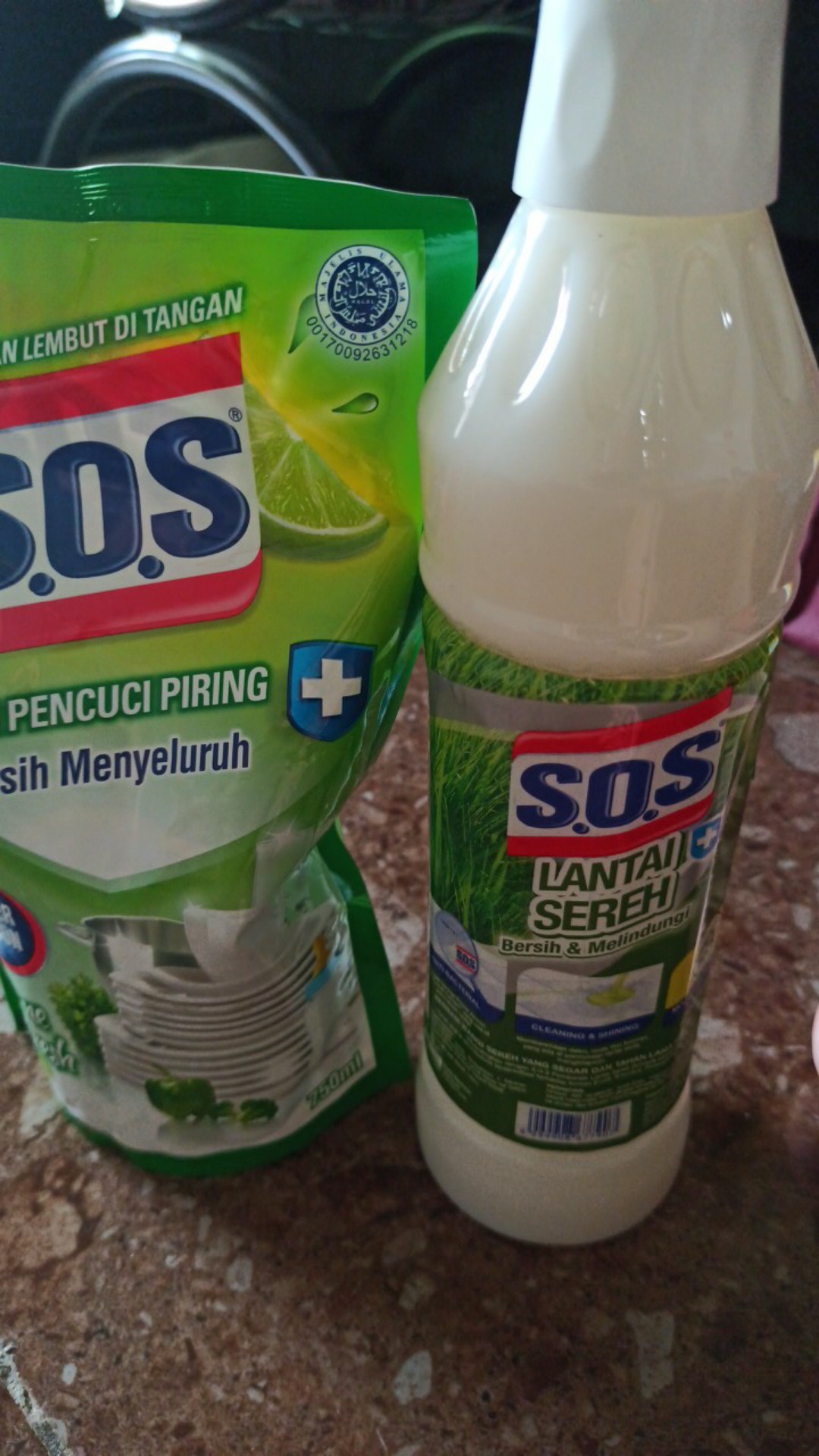 Sos Sereh Pembersih Lantai Botol [800 Ml] / 2pcs