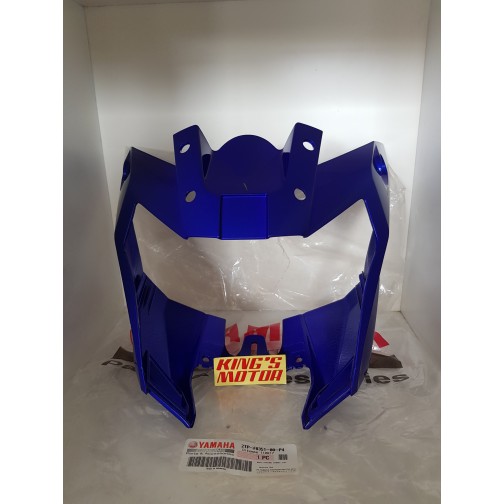 BODY COWLING, BATOK LAMPU DEPAN VIXION NEW (NVA) BIRU ASLI YAMAHA