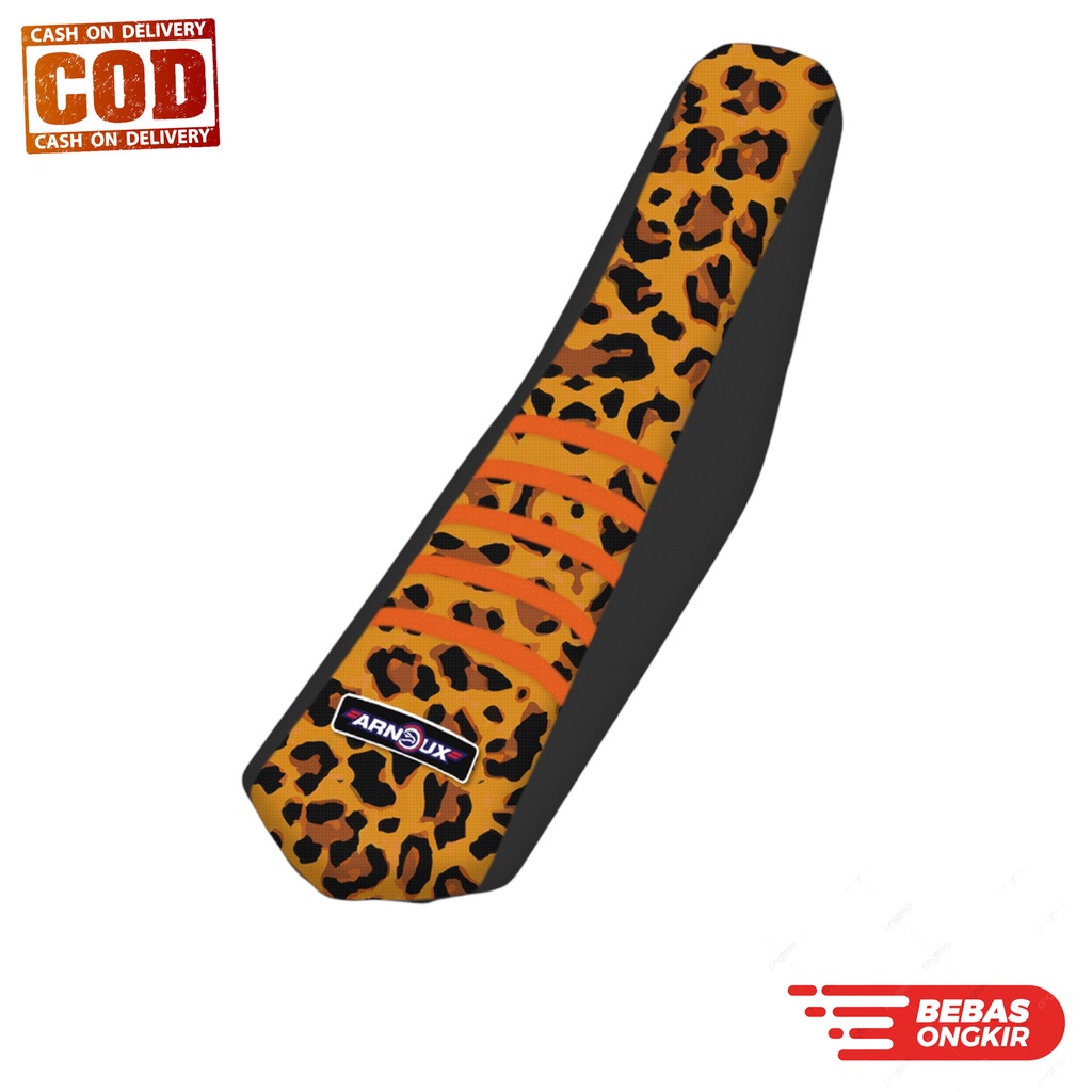 Cover Bungkus Kulit Jok PRINT ARMY RED KLX DTracker CRF 150 WR 155 ARNOUX