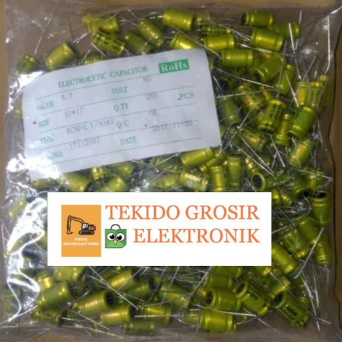 Elco tweter non polar elco 4.7uf 50v non polar 4.7UF NP TOKELE27 Murah