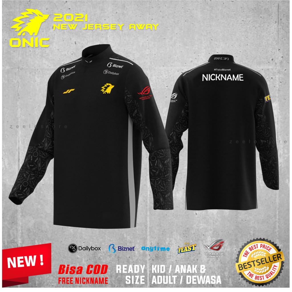 JERSEY ONIC AWAY TANGAN PANJANG