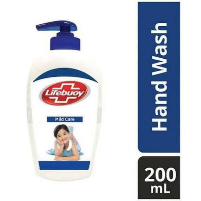 Lifebuoy Hand Wash Mildcare Pump - 200ml Botol