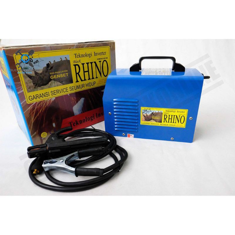 Mesin Trafo Las Rhino 120 A / Las Inverter Rhino MMA 120 A 450 Watt