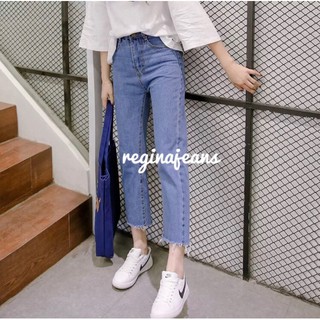 REGINA PROMO celana boyfriend MEDIUM  wanita custom 