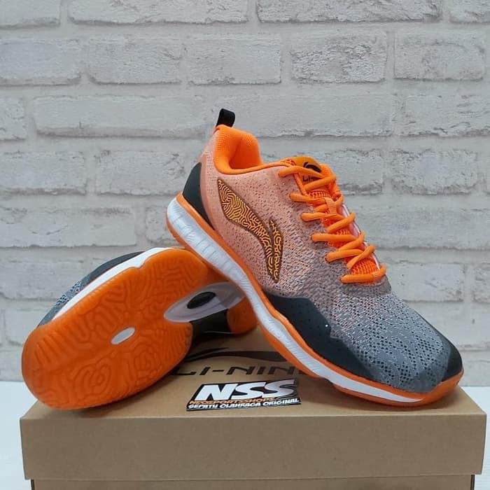 Sepatu Badminton Lining Wind Lite AYTP 045-2 Original windlite - 39.5