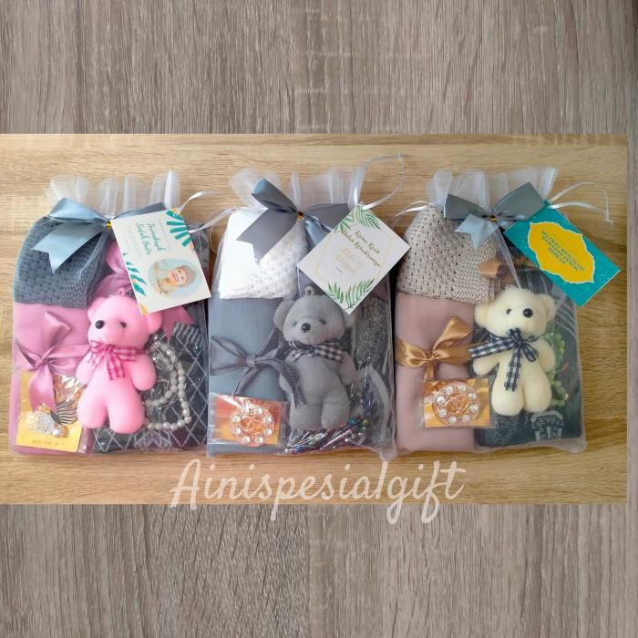 

HAMPERS SOUVENIR RAMADHAN Lebaran Aqiqah sajadah jilbab Best Seller