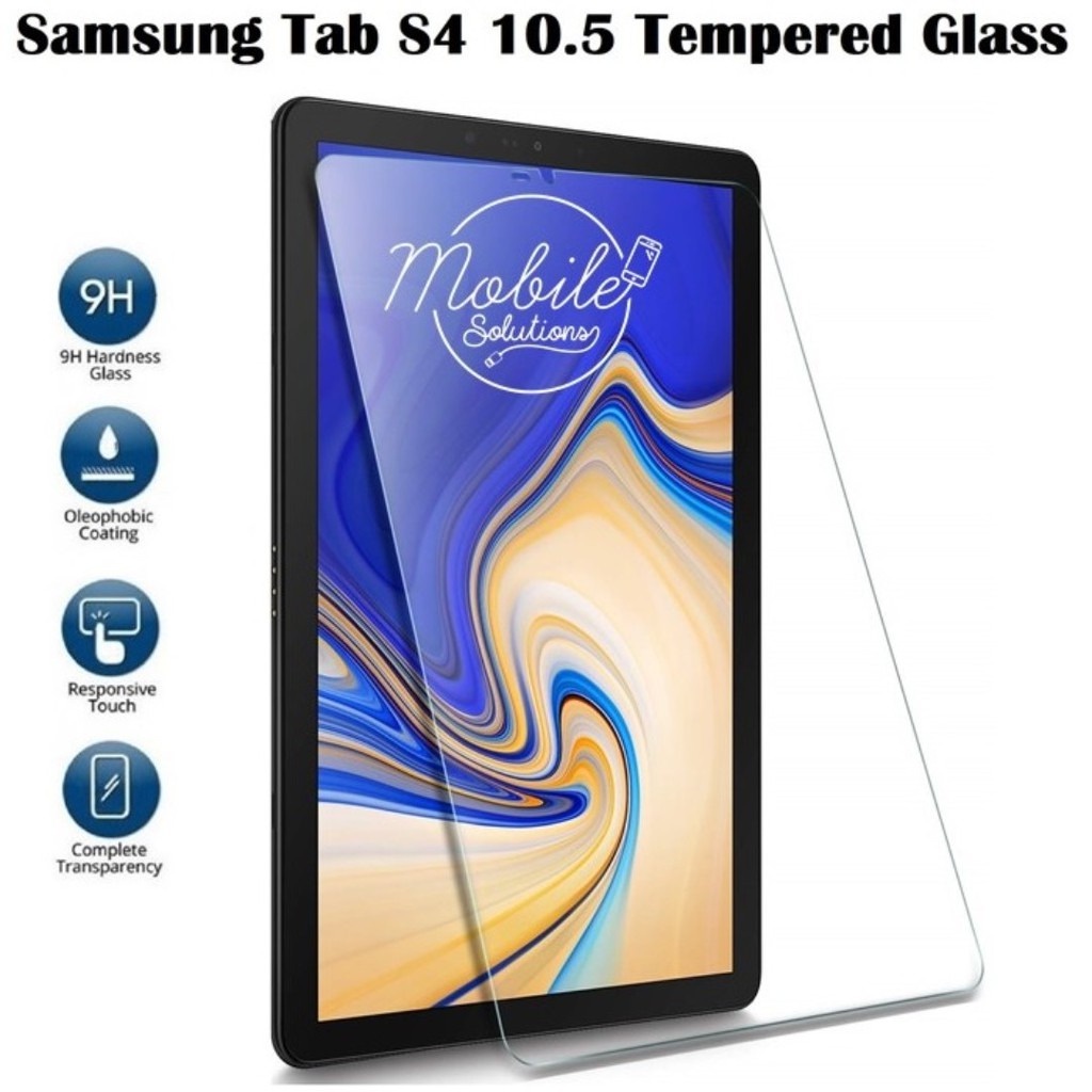 Tempered Glass Samsung Tab E T560 S4 T830 T835 Screen Protector Anti Gores Kaca Tablet