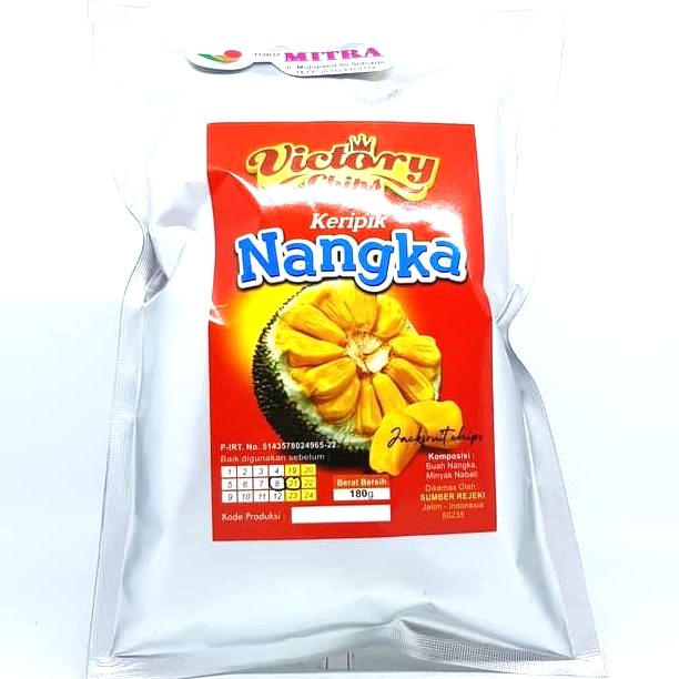 

VICTORY CHIPS KERIPIK NANGKA 180gr | JACKFRUIT CHIPS KRIPIK ASLI BUAH