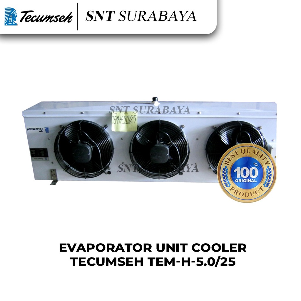 Jual EVAPORATOR MED.TEMP 2,5PK TECUMSEH TEMH5.0/25 EVAP CHILLER 2