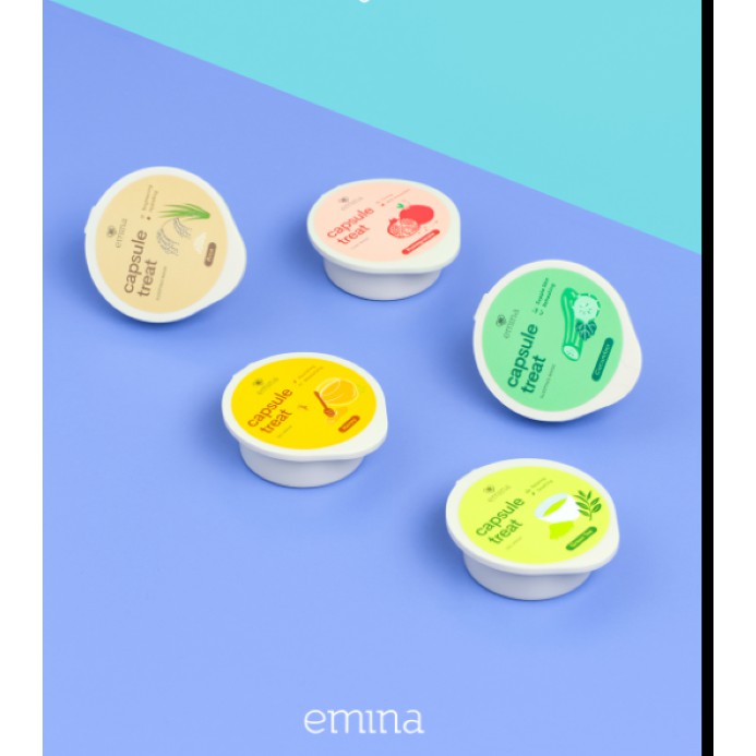Emina Capsule Treat Face Mask emina masker wajah capsul masker emina