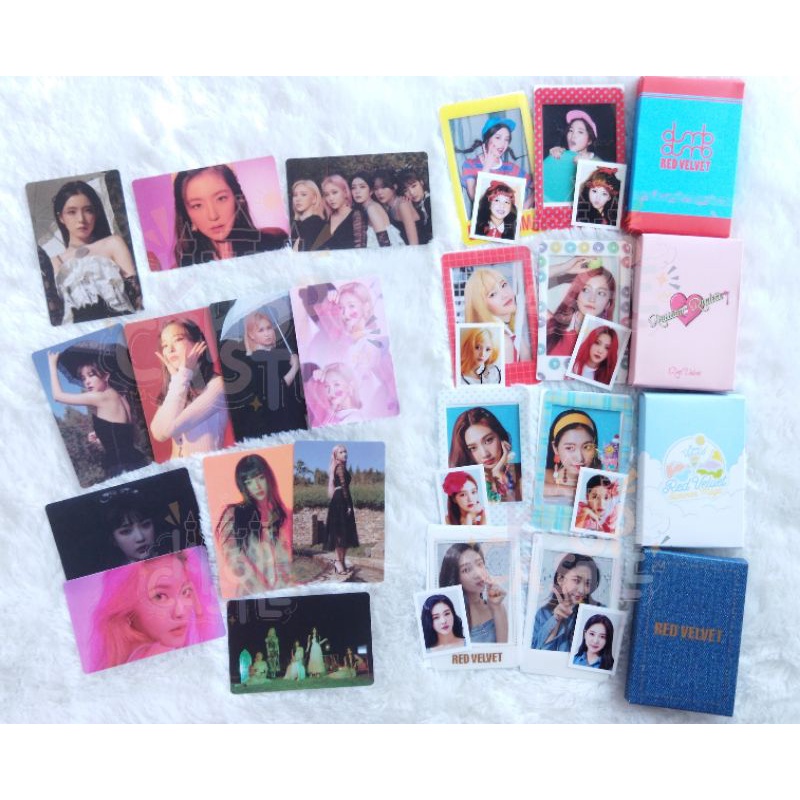 [READY BUNDLE] Red Velvet Finale sticker set + Trolls Polaroid Joy Yeri set include box
