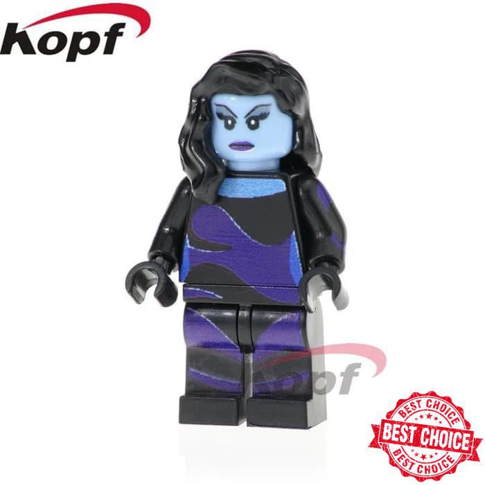 Saaallle Minifigure Taskmaster Scarlet Witch Elsa Blood stone Aquaman 8127