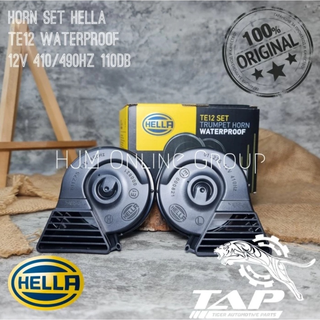 HELLA KLAKSON KEONG TRUMPET WATERPROOF TE12 - MOBIL &amp; MOTOR