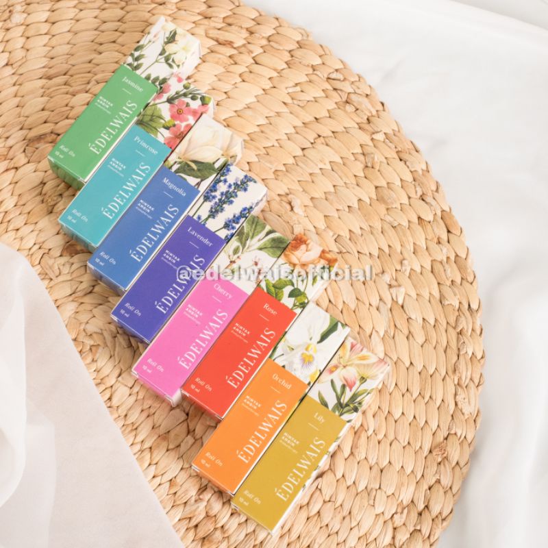 Edelwais Minyak Angin Aromatheraphy Bunga Rose