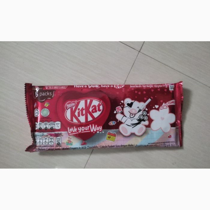 

KITKAT MILK COKELAT / CREAMY 2F DAN 4F BOX ISI 24 / 48