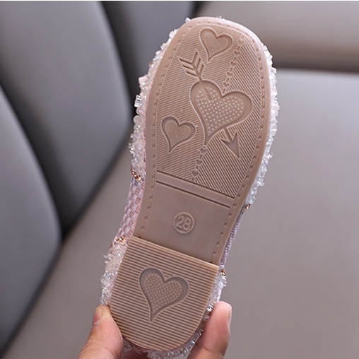 [Brandedbaby] 21-36 SEPATU ANAK CRYSTALIS IMPORT / SEPATU PESTA ANAK PEREMPUAN / SEPATU FLAT ANAK PEREMPUAN IMPORT