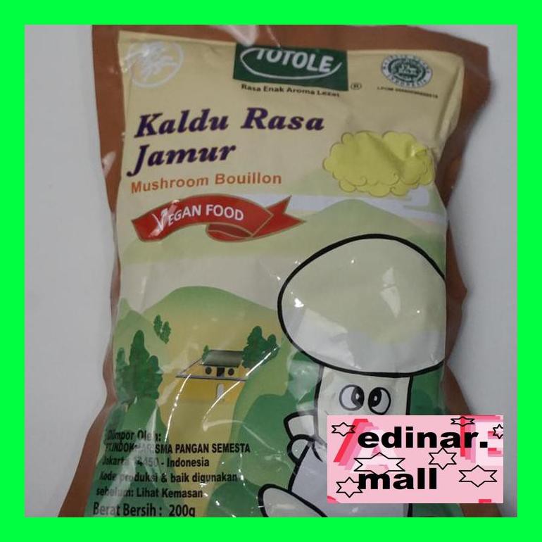 

50Siusbu Totole Kaldu Jamur 200Gr / Mushroom Seasoning Bud050S